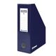 Suport vertical din carton pentru cataloage, bleumarin, DONAU, Culoare: Bleumarin-