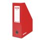 Suport vertical din carton pentru cataloage, rosu, DONAU, Culoare: Rosu-