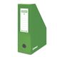 Suport vertical din carton pentru cataloage, verde, DONAU, Culoare: Verde-