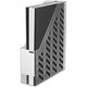 Suport vertical din plastic transparent, HAN Klassik, Culoare: Transparent gri-[4]