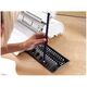 Aparat de indosariat electric, inele plastic, max. 300 coli, FELLOWES Pulsar-E 300-[4]