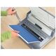 Aparat de indosariat manual, inele metal, max. 130 coli, FELLOWES Quasar Wire-[2]