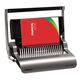Aparat de indosariat manual, inele plastic, max. 500 coli, FELLOWES Quasar+ 500-