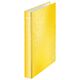 Caiet mecanic A4, 2 inele, 25mm, galben, LEITZ WOW, Culoare: Galben-