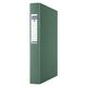 Caiet mecanic A4, 4 inele, 25mm, verde, DONAU, Culoare: Verde-