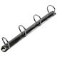 Caiet mecanic A4+, 4 inele, 40 mm, cu buzunar, alb, EXACOMPTA-[5]