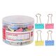 Clips color 25 mm, 48 buc./cutie, DELI-