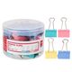 Clips color 32 mm, 24 buc./cutie, DELI-