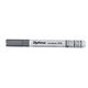 Marker cu vopsea, varf rotund 1-2mm, argintiu, Optima Paint 3713, Culoare: Argintiu-[2]
