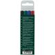 Marker permanent, varf rotund 1.0 mm, 4 culori/set, FABER-CASTELL Multimark M-[2]