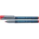 Marker permanent SCHNEIDER Maxx 222 F, rosu, Culoare: Rosu-
