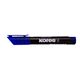 Marker permanent, varf rotund 3mm, albastru, KORES, Culoare: Albastru-[2]