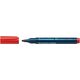 Marker permanent, varf tesit 1-4 mm, rosu, SCHNEIDER Maxx 133, Culoare: Rosu-