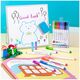 Marker whiteboard slim, varf 1-3mm, 12 culori/set, DELI-[2]