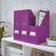 Suport vertical din carton laminat, cataloage, mov, LEITZ WOW, Culoare: Mov-[3]