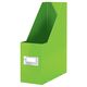 Suport vertical din carton laminat, cataloage, verde, LEITZ WOW, Culoare: Verde-