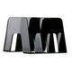 Suport vertical cu 3 compartimente, negru, HAN Sorter, Culoare: Negru-