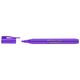 Textmarker, varf tesit 1-4 mm, mov, FABER-CASTELL 38, Culoare: Mov-