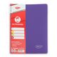 Caiet cu spirala A4, 120 file, 4 separatoare, coperta plastic, DACO-[2]