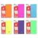 Caiet cu spirala A4, 120 file, 4 separatoare, coperta plastic, DACO-