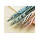 Pix cu mecanism, varf 0.7 mm, corp pastel, albastru, DELI-[2]