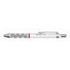 Pix cu mecanism Tikky ROTRING, alb, scriere albastra, Culoare: Alb-