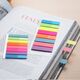 Stick index plastic transparent color, 45x8 mm, 8x20 file/set, STICK'N-[2]