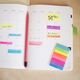 Stick index plastic transparent color, 45x8 mm, 8x20 file/set, STICK'N-[3]