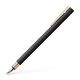 Stilou, penita fina, corp metal, negru, FABER-CASTEL Rosegold-
