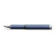Stilou, penita medie, corp aluminiu, albastru, Essentio FABER-CASTELL, Culoare: Albastru-