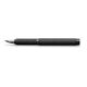 Stilou, penita medie, corp aluminiu, negru, Essentio FABER-CASTELL, Culoare: Negru-
