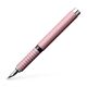 Stilou, penita medie, corp aluminiu, roz, Essentio FABER-CASTELL, Culoare: Roz-[2]