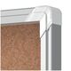 Avizier pluta pentru interior, 4 x A4, rama metalica, NOBO-[5]