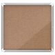 Avizier pluta pentru interior, 6 x A4, rama metalica, NOBO-