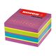 Cub notite autoadeziv, 75x75mm, 450 file/set, spring neon, KORES-[2]