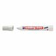 Marker industrial, cerat, 10 mm, alb, EDDING 950, Culoare: Alb-