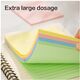 Notes adeziv, 76x126 mm, liniat, 4 x 25 culori/set, DELI-[3]