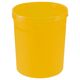 Cos de birou pentru hartii, 18 litri, galben, HAN Grip, Culoare: Galben-