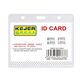 Suport card orizontal, 85x54 mm, 5 buc/set, KEJEA T-766H-