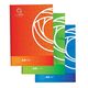 Caiet cu spira A4, 70 file, coperta carton, matematica, BLUERING, Liniatura: Matematica-