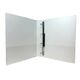 Caiet mecanic A4, 4 inele 25 mm, cu buzunar, alb, OPTIMA-[2]