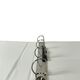 Caiet mecanic A4, 4 inele 25 mm, cu buzunar, alb, OPTIMA-[3]