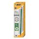 Creion grafit HB cu radiera, 12 buc/cutie, BIC Eco Evolution 655-