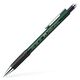 Creion mecanic, varf 0.5 mm, corp plastic, verde, Grip 1345 FABER-CASTELL, Culoare: Verde-[2]