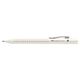 Creion mecanic, varf 0.7 mm, alb, Grip 2010 FABER-CASTELL, Culoare: Alb-