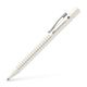 Creion mecanic, varf 0.7 mm, alb, Grip 2010 FABER-CASTELL, Culoare: Alb-[2]