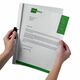 Dosar plastic A4 cu clema pivotanta, 30 coli, negru, DuraClip DURABLE-[2]