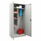 Dulap metalic pentru ustensile de curatenie, 92x42x195 cm, gri, CEHA-