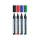 Marker whiteboard si flipchart, varf rotund 2-3 mm, 4 culori/set, SCHNEIDER Maxx 290-[2]