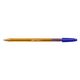 Pix fara mecanism, 0.8 mm, albastru, BIC Cristal Fine, Culoare: Albastru-[2]